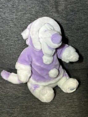 Disney Purple and White Snowball Tigger Plush Disney Store Exclusive